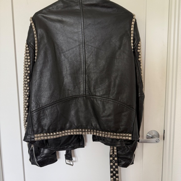 La Roxx Vintage Leather Moto Jacket - Picture 3 of 7